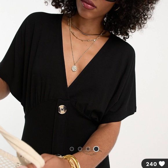 ASOS | button down summer dress - Picture 3 of 4